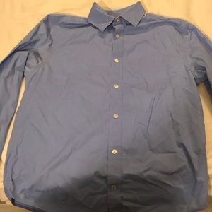 Long sleeve button down T-shirt